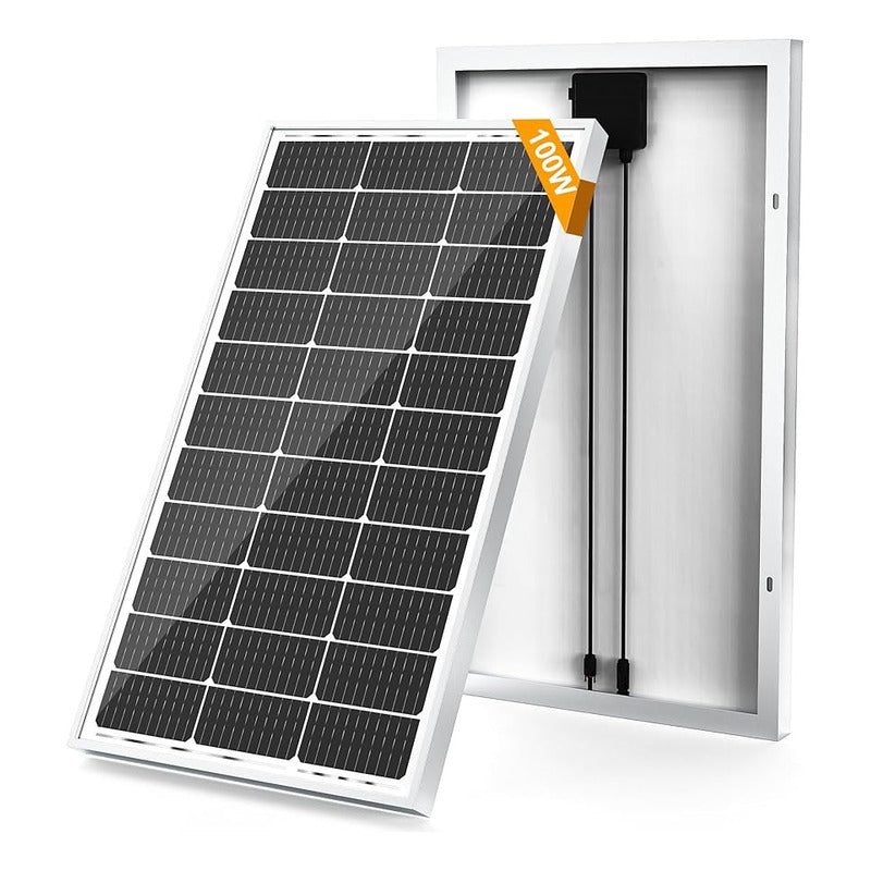Panel Solar Pack X2  Monocristalino Fotovoltaico 12v 100w