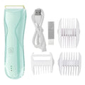 Maquina Cortadora Inalambrica Cabello Guagua Bebes Niños Turquesa