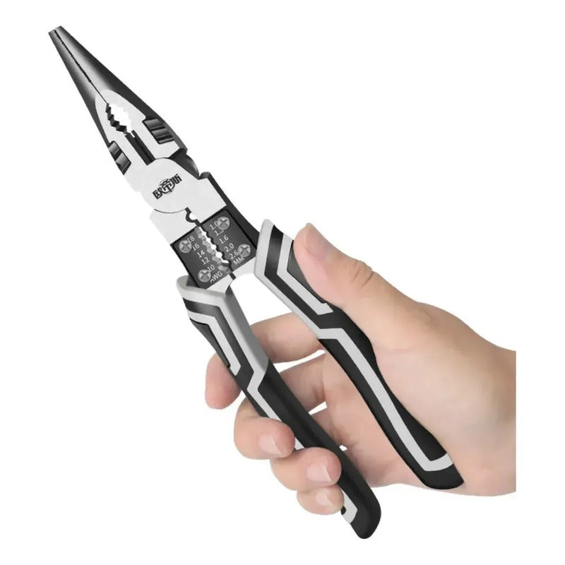 Pinza Alicate Multiusos Herramienta Electricista Pelacables