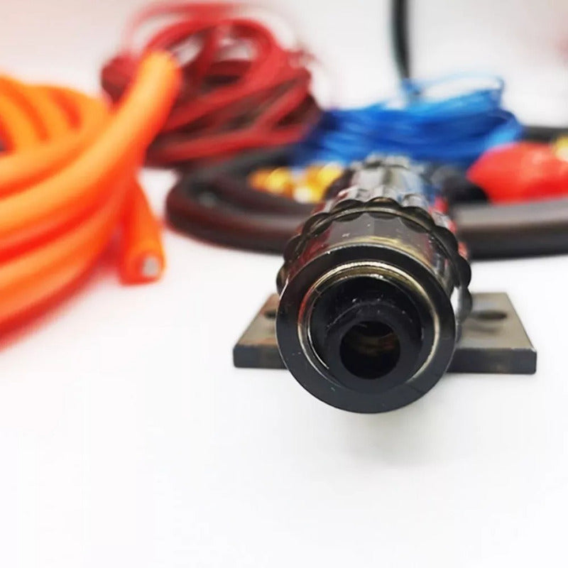Kit Cables Para Amplificador Subwoofer 1000w Auto 4ga