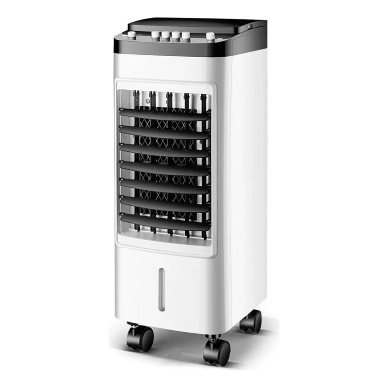 Aire Acondicionado Enfriador De 6 Lt Con Ruedas Humidificado Blanco