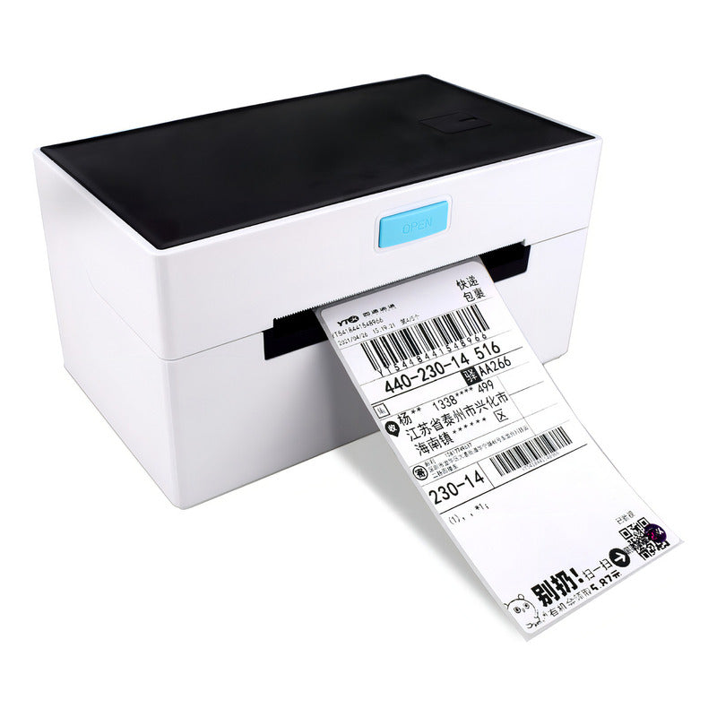 Impresora Térmica Para Etiquetas Autoadhesivas Bt Usb Blanco