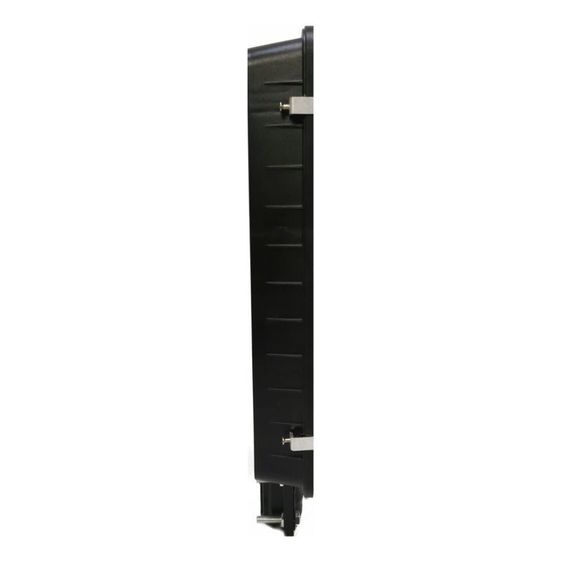 Pack X 3 Foco Solar 1000watt Alumbrado Exterior Poste Negro Fría