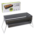 Parrillera De Carbón Plegable Portátil Para Asados Barbacoa Negro