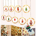Guirnalda Led Navidad Aros Luz Decoracion 3mts Usb Cálida