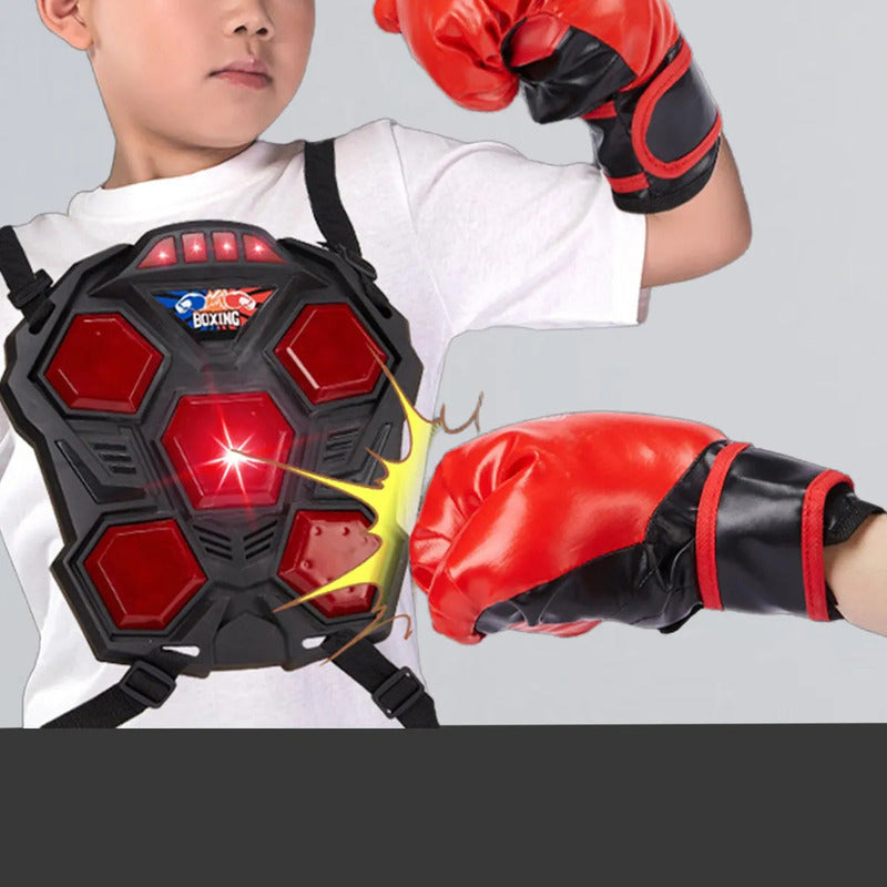 Maquina De Boxeo Recargable Musica Ejercicio Boxing Machine