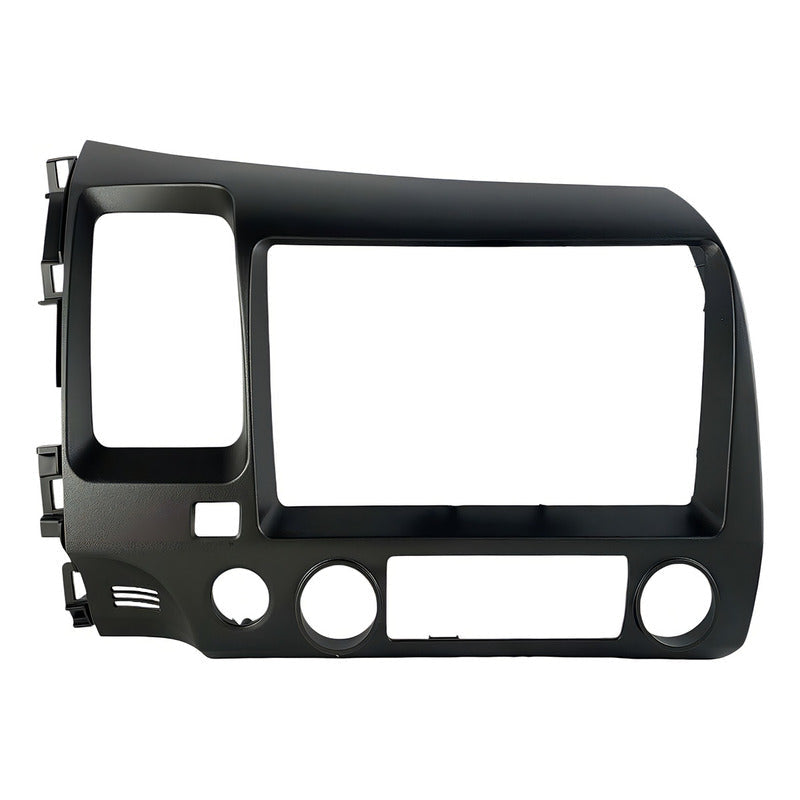 Honda New Civic 2007 A 2011, Marco Negro, Modelo Ludovico, 10 Pulgadas