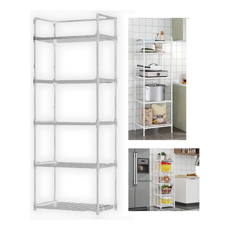 Organizador Repisa Closet Baño Cocina Multifuncional 5 En 1