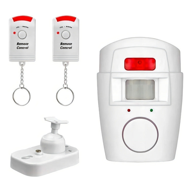 Alarma Sirena Con Sensor 2 Controles