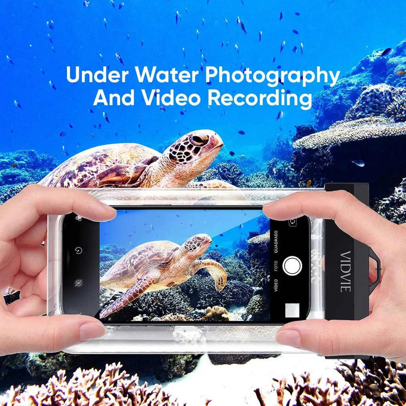 Funda Impermeable Teléfono Celular Móvil Protector De Lluvia Surtido Liso