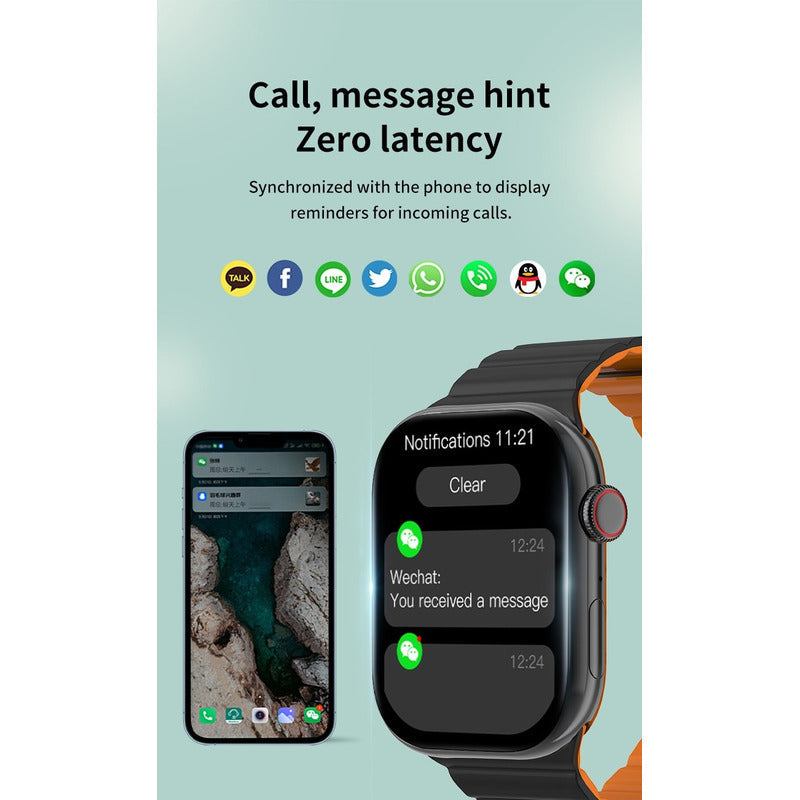 Smartwatch Reloj Inteligente Bluetooth Llamadas 2.1 Deportiv