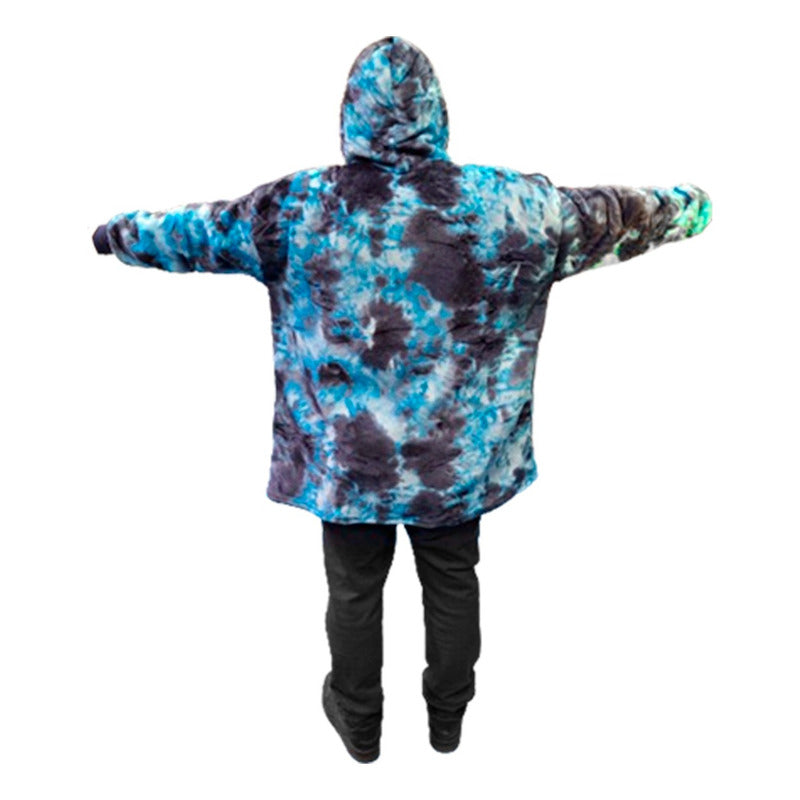 Poncho Sherpa Frazada De Chiporro Felpa Con Capucha Invierno