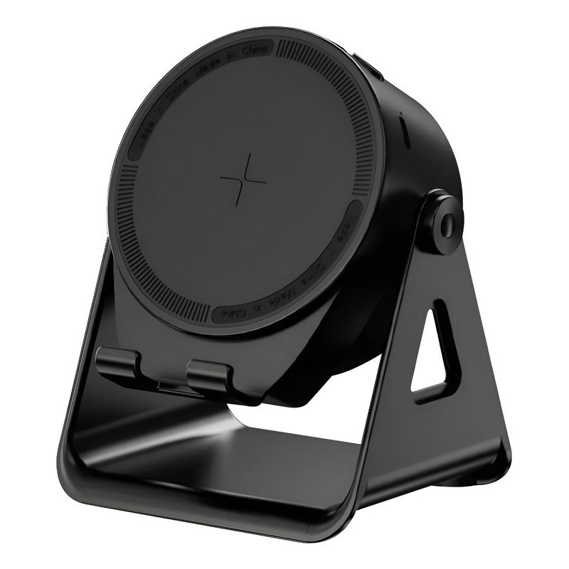 Altavoz Bluetooth Inducción Automática Altavoz Blanco Negro