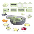 Picador Cortador 10 En 1 Rallador Multiuso Verduras Frutas