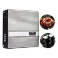 Amplificador Auto 2200w Estéreo Audio 2 Canales 12v Plata