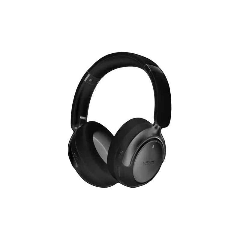 Audífonos Inalambricos Cascos Bt Con Bajo Plegables Portatil Negro