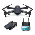 Dron Control Remoto Fotografía Aérea Portátil Hd Negro