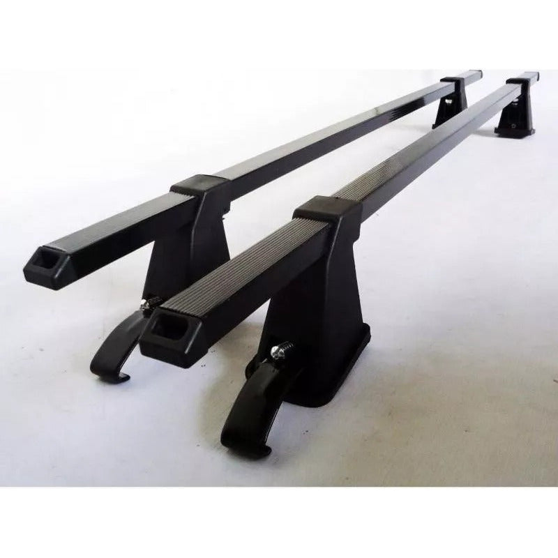 Barras Universal Porta Equipaje Parrilla Para Auto Regulable Negro