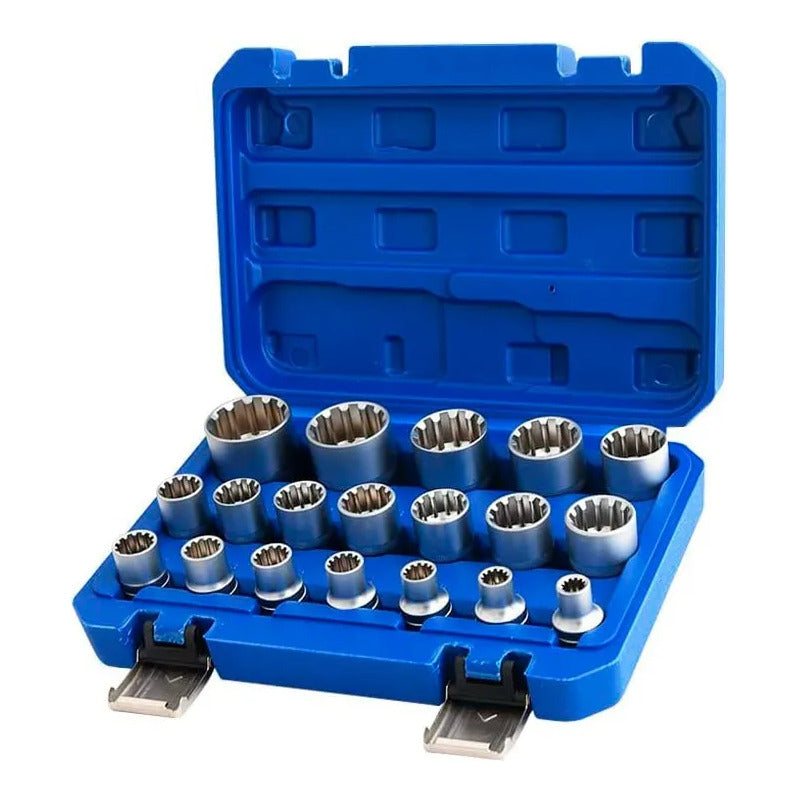 Juego De Dados De 1/2 Poligonales 19 Pcs