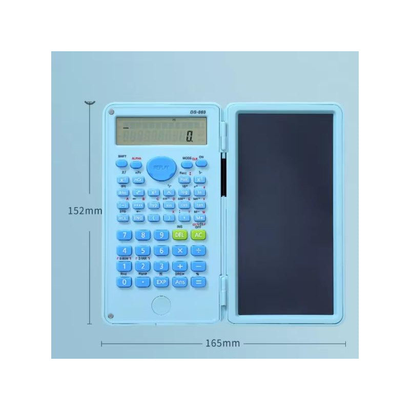Calculadora Científica Con Tableta Inteligente 240 Funciones Blanco