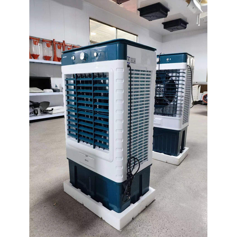Enfriador De Aire 60l Evaporador Climatizador Industrial Blanco