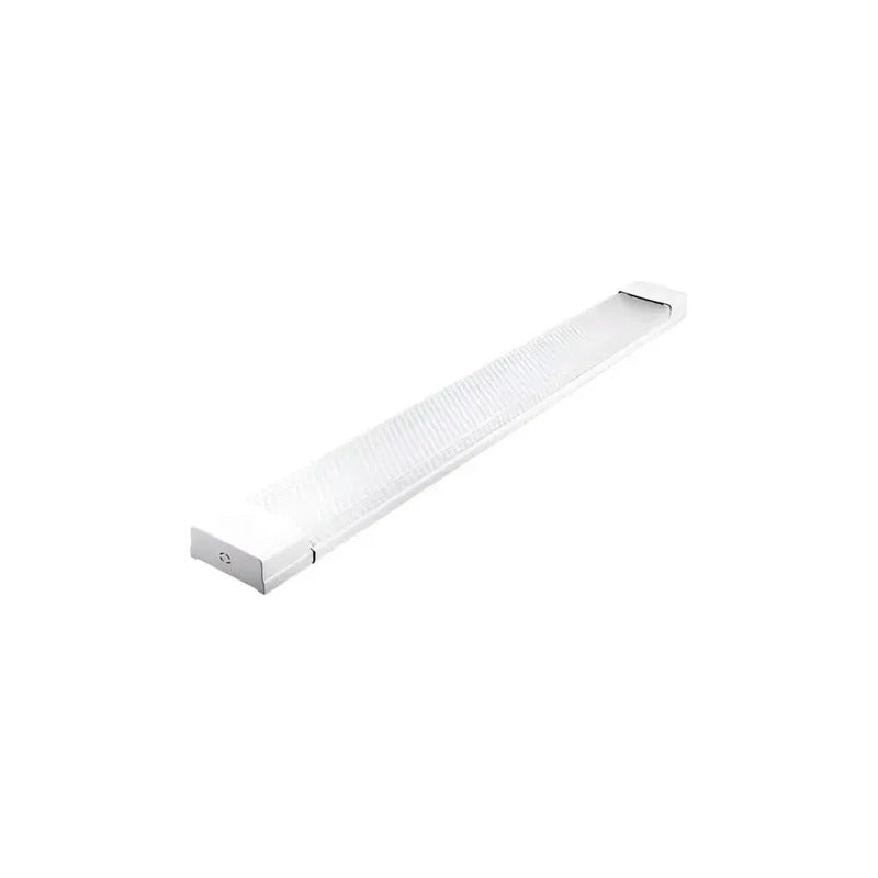 Tubo Led Con Base Canoa 18w 120cm Luz Fria Lisa Y Texturizad