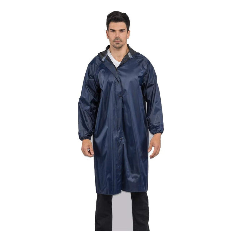 Poncho Capa Para La Lluvia  Resistente Impermeable Pvc  Multicolor Unica