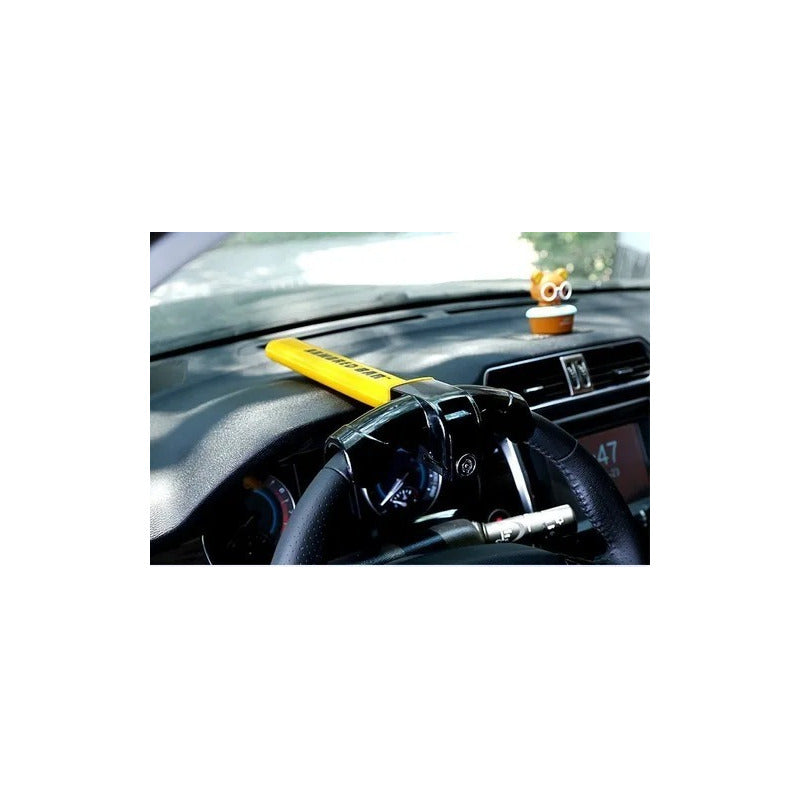 Traba Volante Antirrobo Acero Candado De Volant Envio Gratis