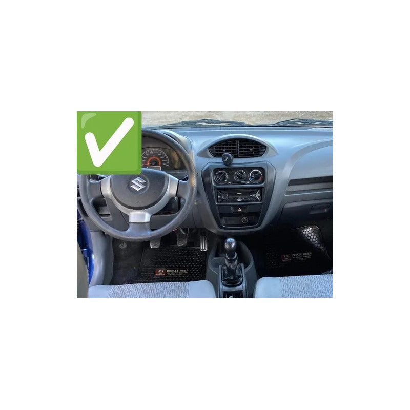 Bisel Radio Pantalla Suzuki Alto 2014+ 9pul Auto Negro