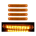 Luces Led 9-30v Laterales 4 Unidades Auto Camión Amarilla