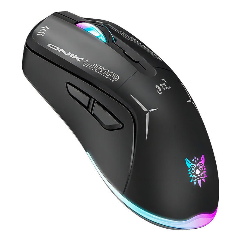 Mouse Gamer Inalámbrico Onikuma Cw917 Black Negro