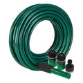 Manguera Reforzada 1/2 Pulgada 20 Mts Mas Pistola Y Acoples Verde