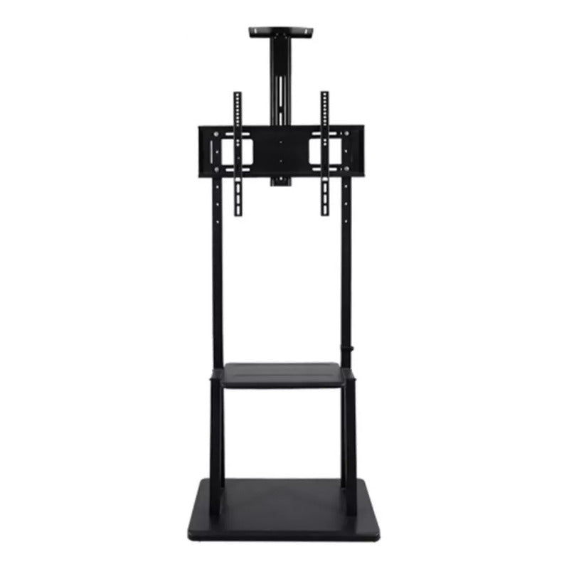 Soporte Tv Movil Con Ruedas 32 A 70 Base Pedestal Stand 1700 Negro