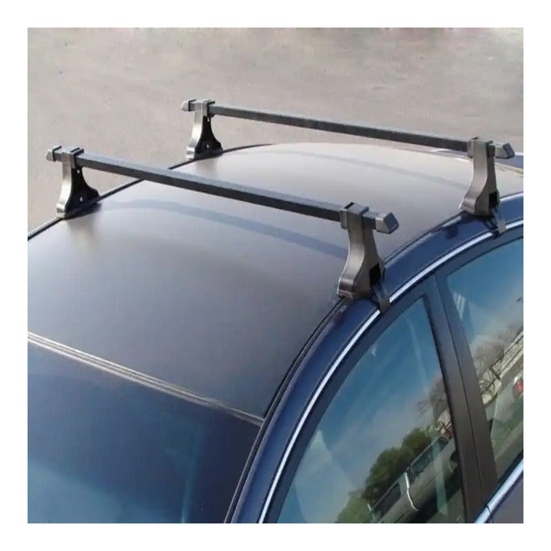 Barras Universal Porta Equipaje Parrilla Para Auto Regulable Negro