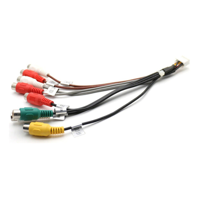 Arnes Ramal Cables Rca Radio Android Chinas Salida De Audio