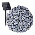 Luces Guirnalda Solar X2 100 Led Cálidas Cálido 10 Metros