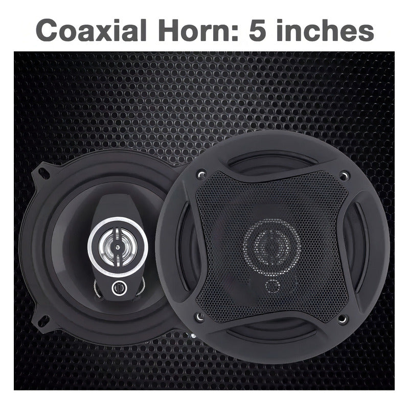 Parlantes Para Auto Pcinener Ts-1372 350w 13cms Color Negro