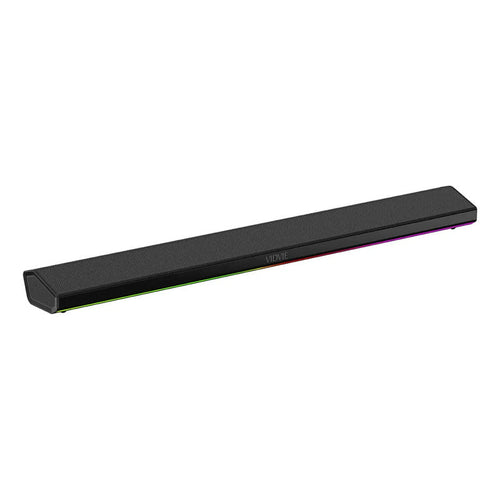 Barra De Sonido Recargable Bt Led Vidvie 80cm Sp931 Soundbar Negro