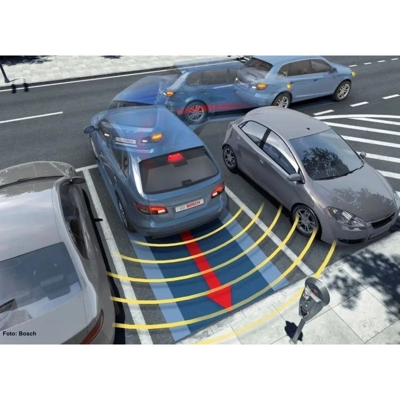 Sensor De Estacionamiento- Retroceso- Asistente Marcha Atrás Negro