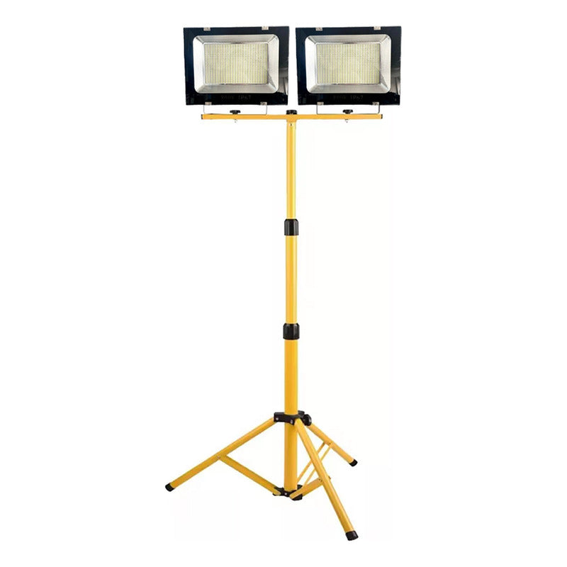 Pack Tripode Para Foco Soporte Mas 2 Focos Led Reflector