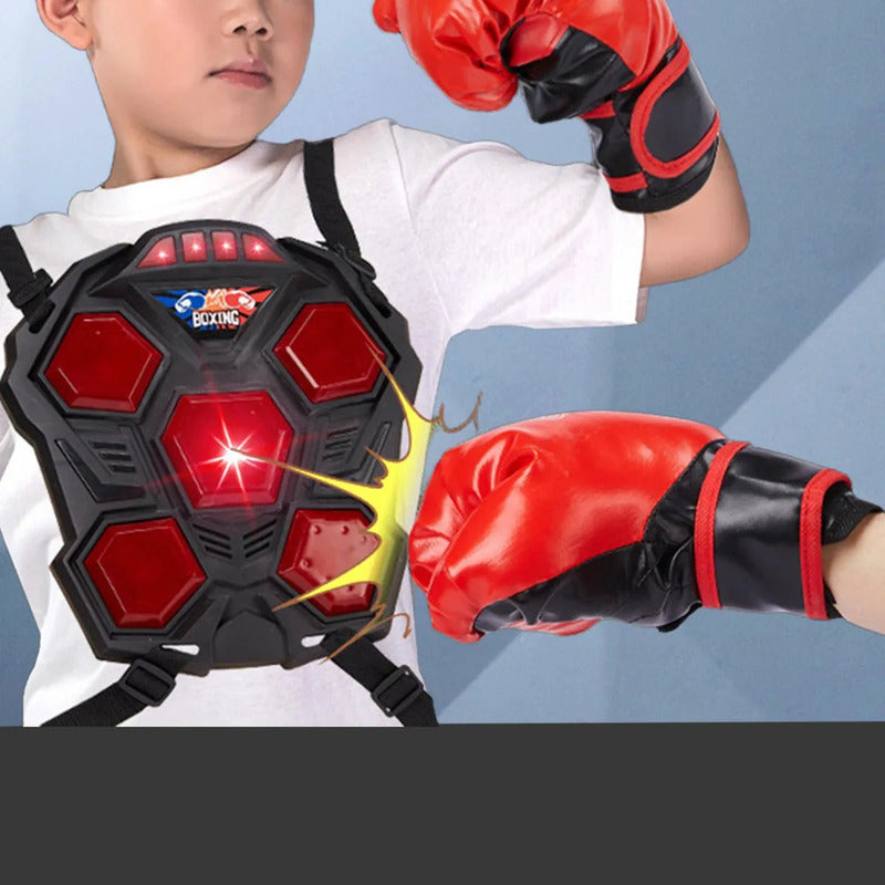 Maquina De Boxeo Recargable Musica Ejercicio Boxing Machine