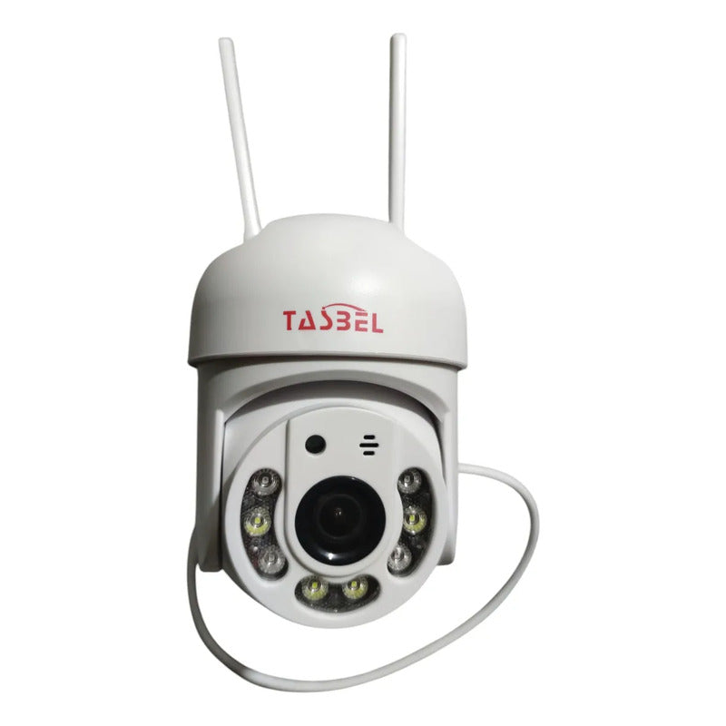 Cámara Ip Con Movimiento, Infrarrojo Impermeable Wifi Hd Blanco