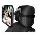 Espejo Retrovisor De Auto Para Seguridad De Niños Negro