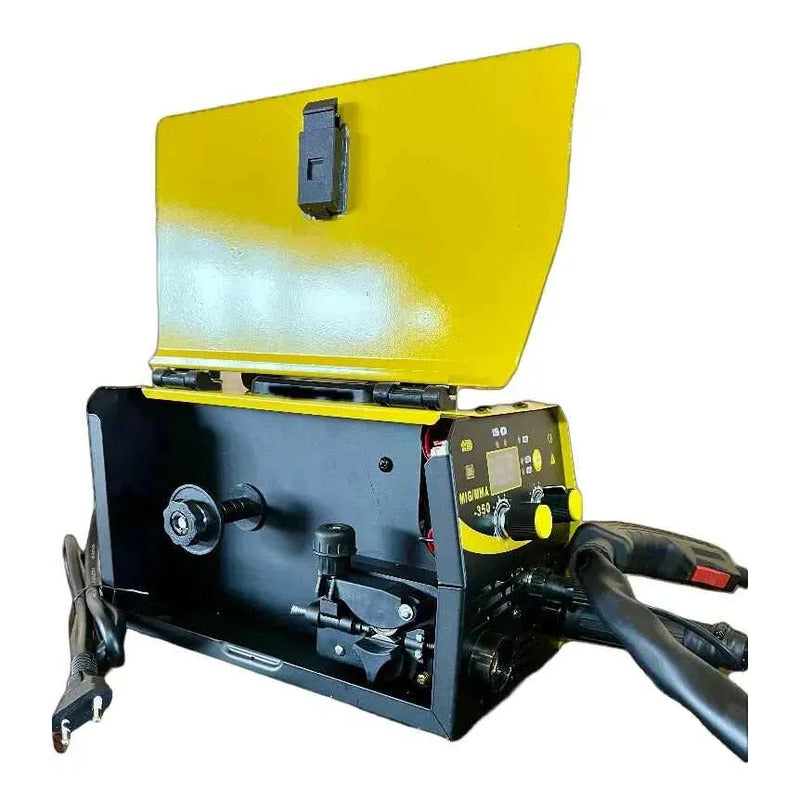 Soldadora Tasbel Profesional Y Compacta Mig - Mma -350a Amarillo
