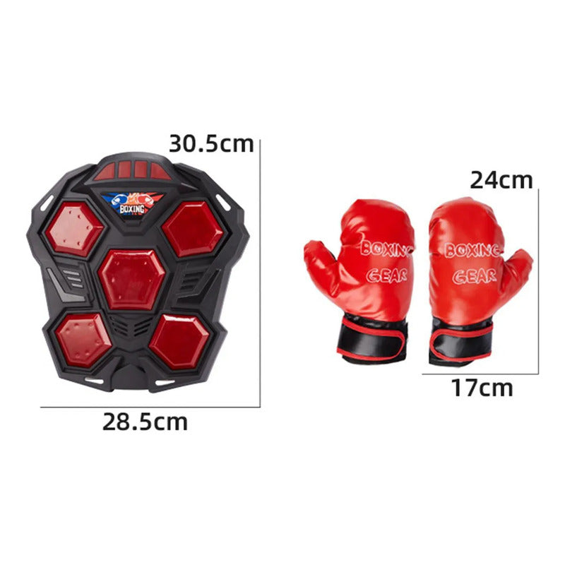 Maquina De Boxeo Recargable Musica Ejercicio Boxing Machine