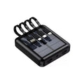 Powerbank Solar Irm 10,000mah 2 Usb Cargador Rápido 4 Conectores Led Uv 10.000ah