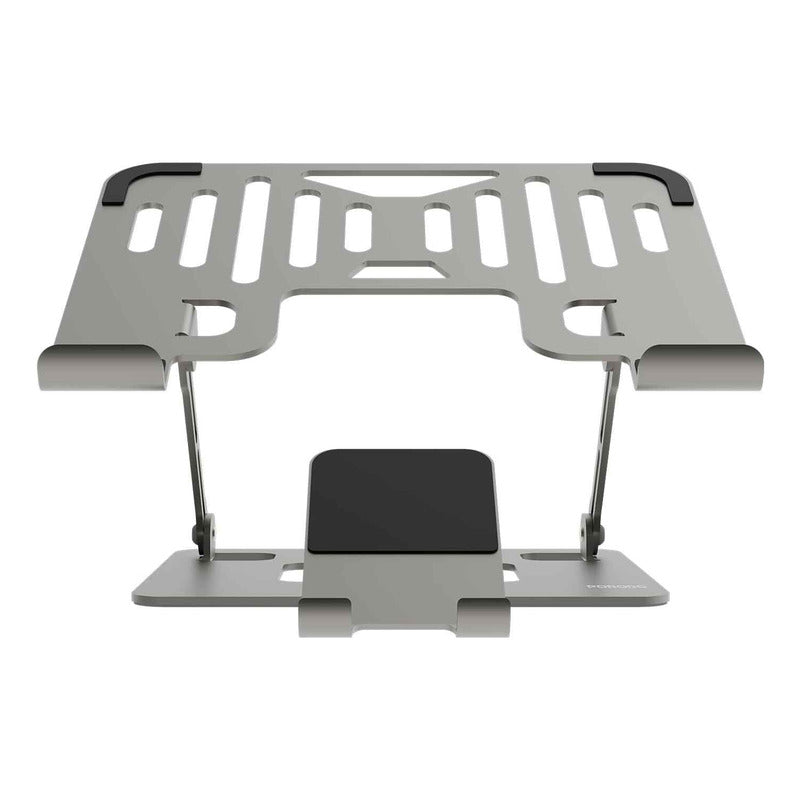 Soporte Laptop Y Telefono Plegable Antideslizante Portátil Gris