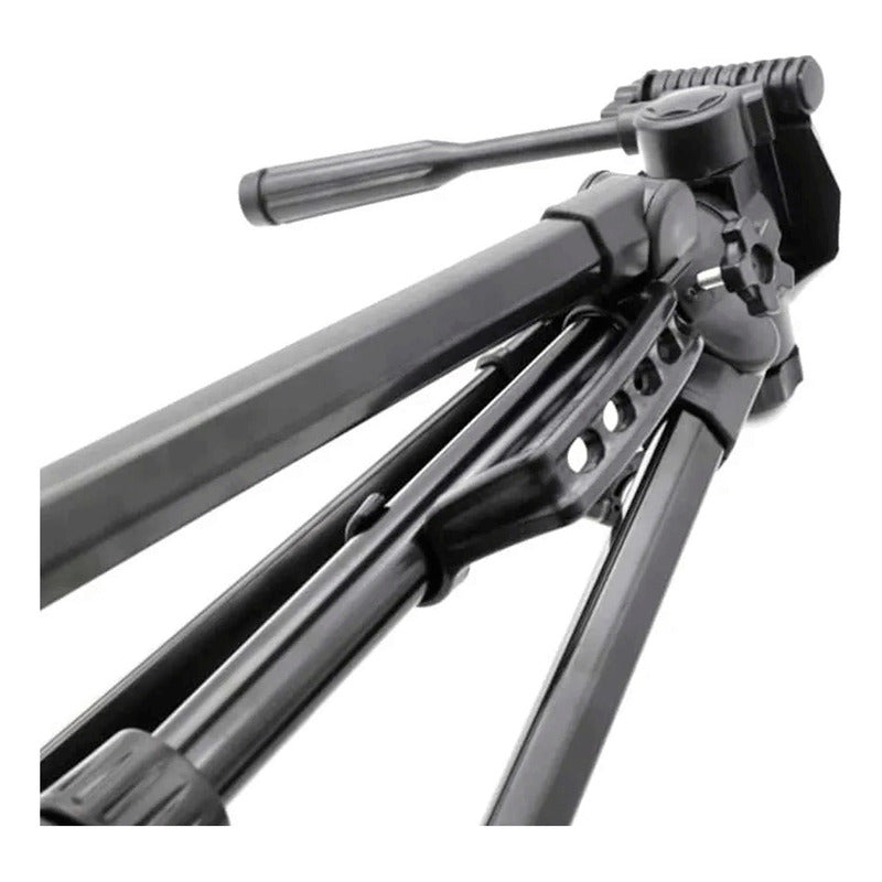 Trípode Universal Aluminio 1.7mts Profesional Cámara Negro