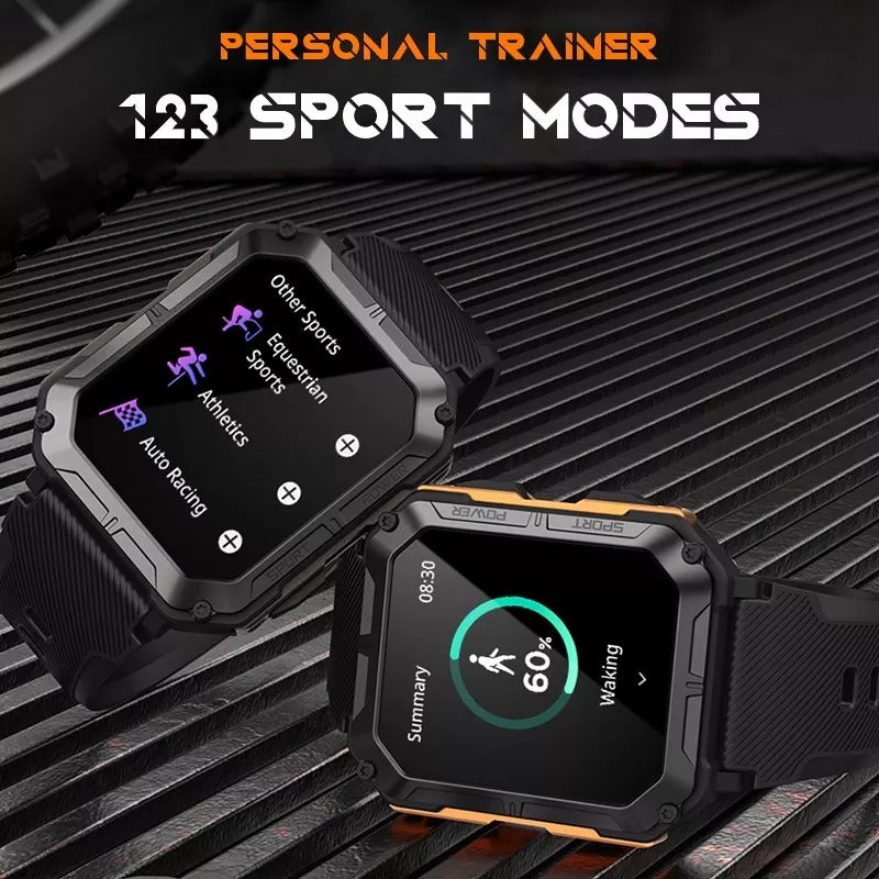 Reloj Smart Watch Inteligente Exterior Bt Llamadas Monitoreo