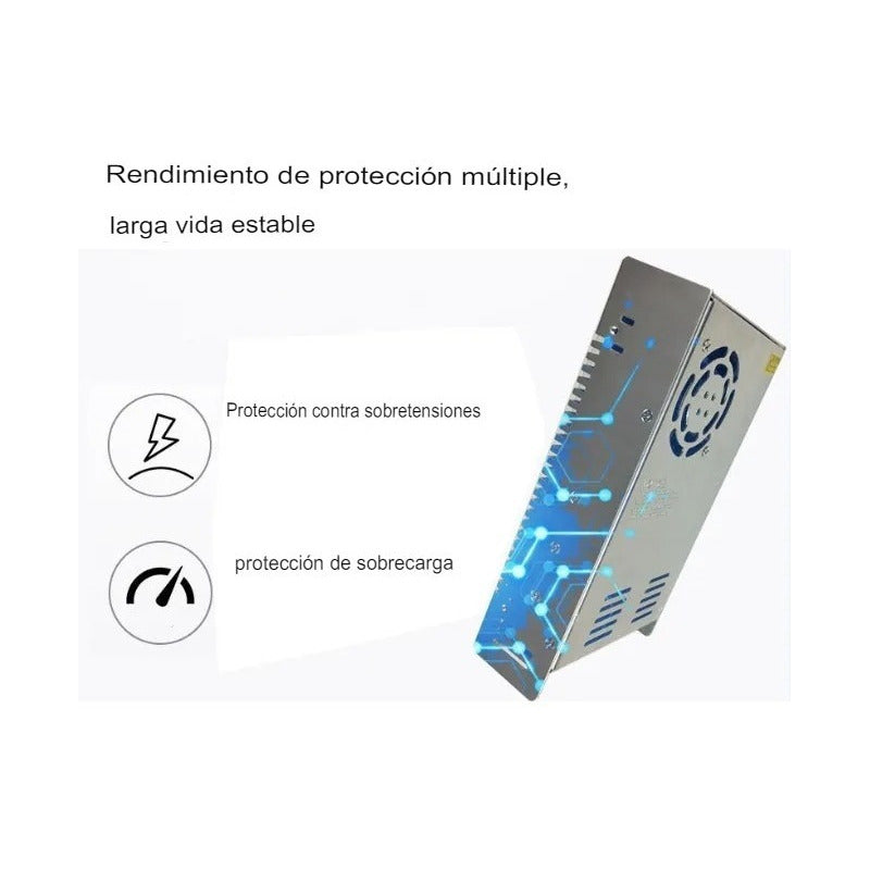 Fuente De Poder Conmutada Inversor 12v 50a 220wtransformador